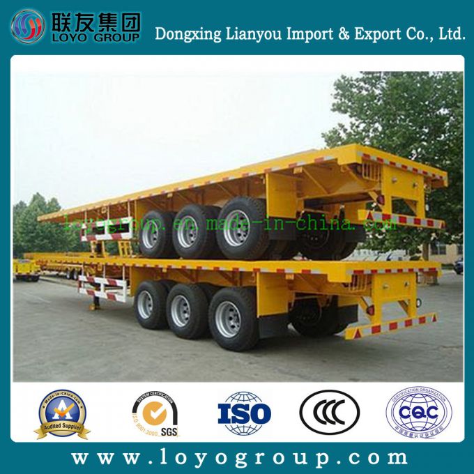 Utility Container Flatbed Semi Trailer for Sale 