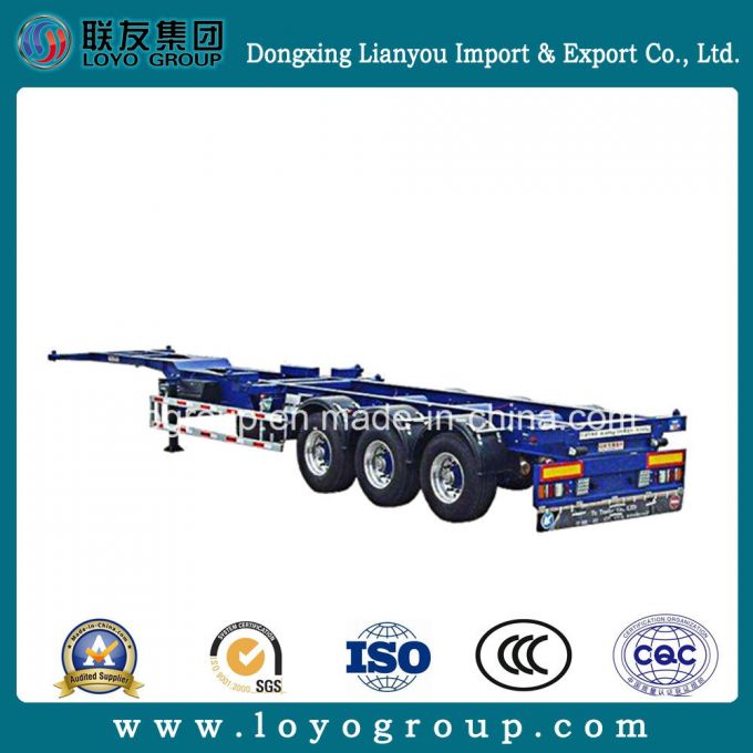 Skeletal Semi Trailer for Container Trailer 