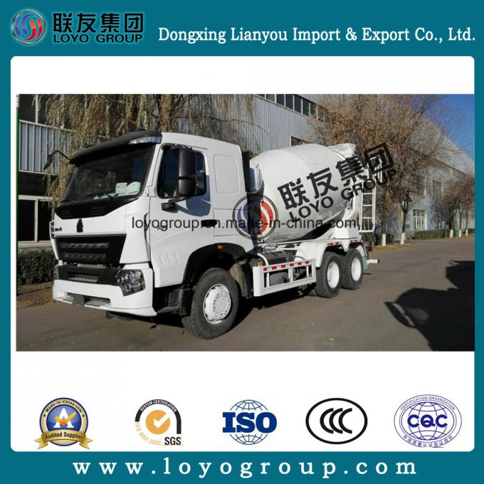 Howoa7 6*4 Self Load Concrete Mixer Truck 