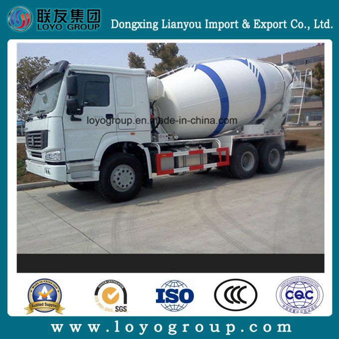 Sinotruk HOWO 6*4 Concrete Mixer Truck 336HP 