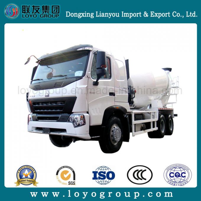 Sinotruk HOWO-A7 6X4 Euro3 Mixer Truck for Concrete Mixer 