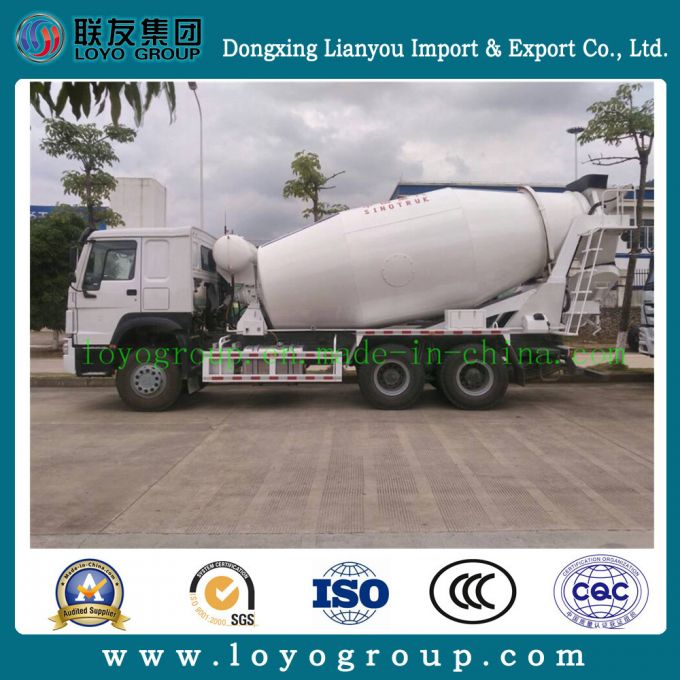 6X4 Sinotruk HOWO Concrete Mixer Truck 