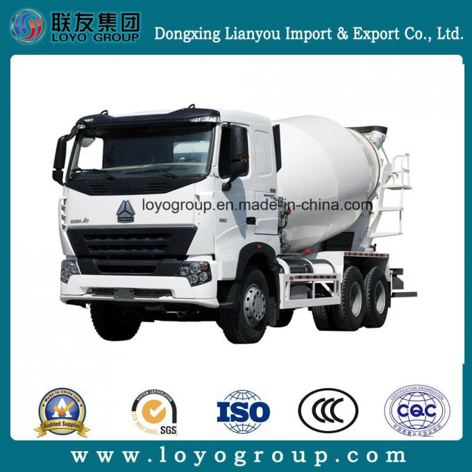 Sinotruk HOWO-A7 6X4 12 Cbm Concrete Mixer Truck 