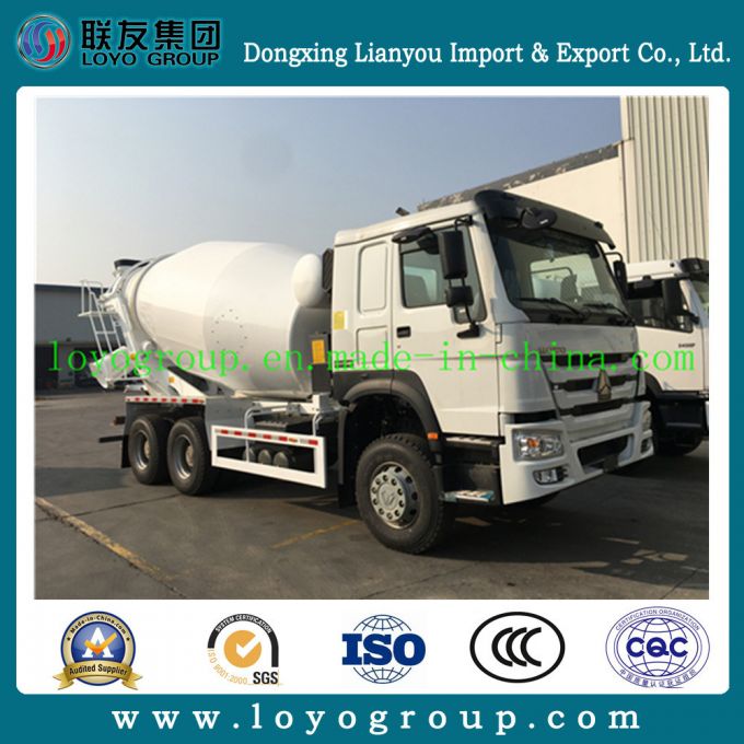 HOWO A7 6X4 Batching Plant Concrete Mixer Truck for Sale 