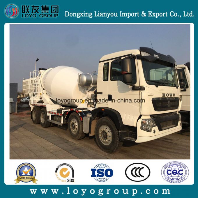 HOWO 8X4 375HP Concrete Mixer Truck 