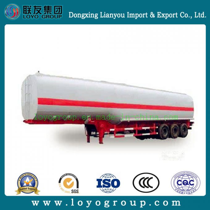 3axle Carbon Steel Oil Fuel Diesel Tank Semi Trailer 