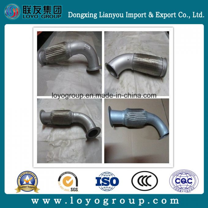 Sinotruck Spare Parts HOWO Truck Flexible Exhaust Pipe 