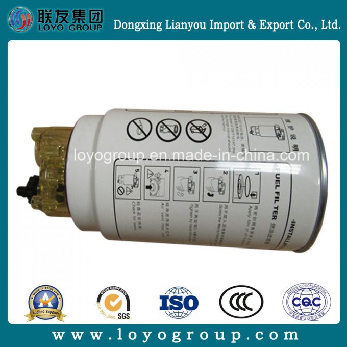 Auto Part Fuel Filter Oil Filter for Truck Engine 