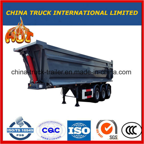 U Shape 3 Axle Cimc Tipper Truck Trailer Dump Semi Trailer 