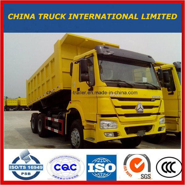 Low Price HOWO Heavy Tipper Dump Truck 6X4 371HP with Zf Wabco Technology 