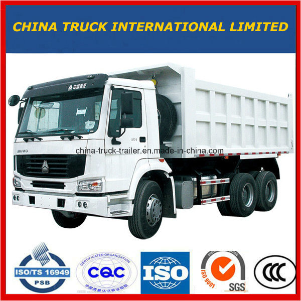 Low Price HOWO 10 Wheels Dump Truck Tipper 6X4 with Good Condition for Africa 