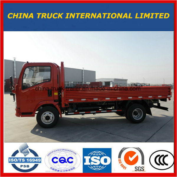 Flatbed HOWO Light Truck with 91 HP Rhd/LHD 