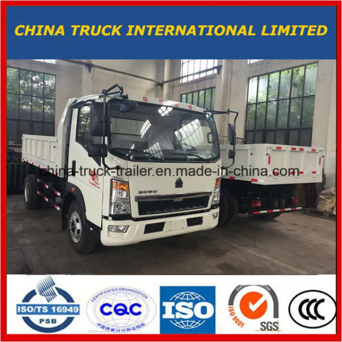 Brand New HOWO 3-5 Ton Light Tipper Truck 