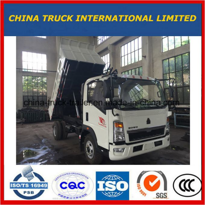 2-5t Payload Light Duty Dump Truck 