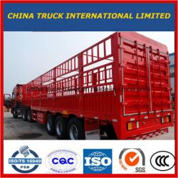 Cimc 3axle Cargo Stake Semi Trailer with Locks