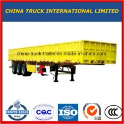 3 Axle Fence Semitrailer or Side Wall Truck Semi Trailer