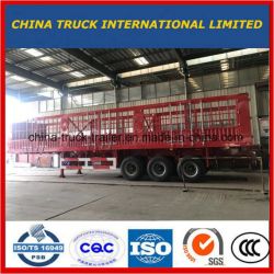 3 Axle Side Wall Trailer Fence Cargo Truck Trailer Grid Positions for Semi-Trailer 40t