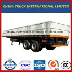 40tons Payload Stake/ Fence Cargo Semi-Trailer for Transportation