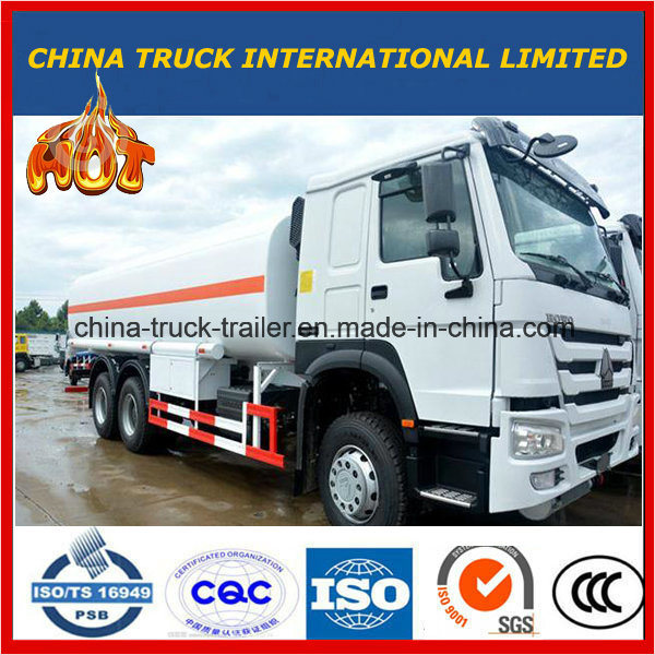 6X4 20 Cbm 2000L Fuel Tank Truck 