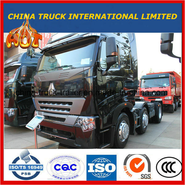 HOWO A7 380HP High Roof Heavy Duty Tractor Truck 