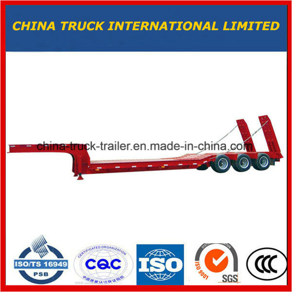 Hot Sale 150ton Heavy Load Low Bed Truck Trailer 