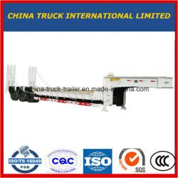 3 Axle 60 Ton 13m Low Bed Semitrailer or Lowboy Truck Semi Trailer