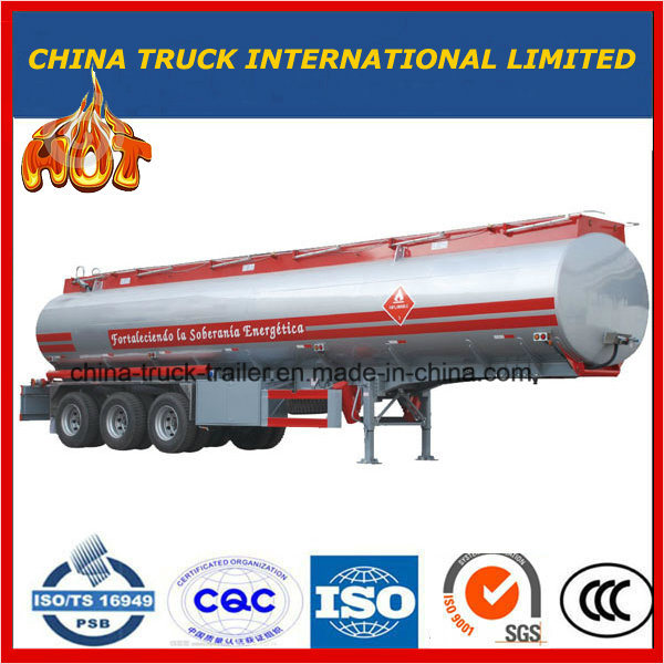 Aluminum Alloy 42000 Litres Fuel Tank Semi Trailer 