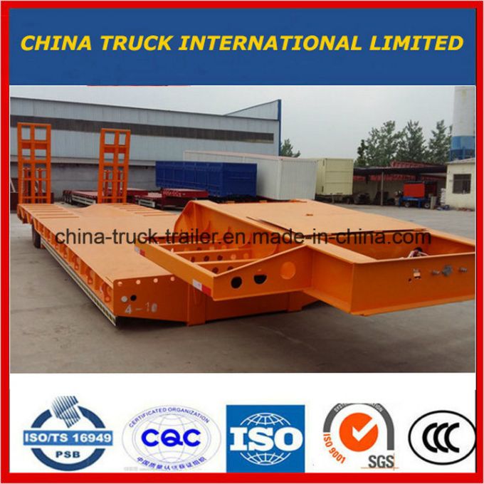 Heavy Duty 60 Ton Drop Deck Semi Trailer for Sale 