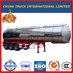 Tri-Axle 42000L Tank Semi Trailer with Insulation Layer