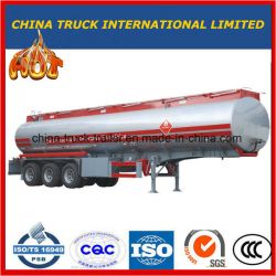 Tri-Axle 45000 Liters Aluminium Alloy Fuel Tank Semi Trailer