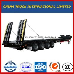 3 Axle Low Bed Trailer or Lowboy Truck Semi Trailer