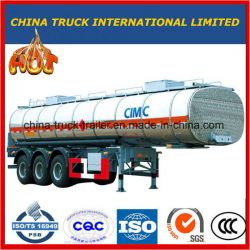 3 Axles 42000L Special Vehicle Fuel Tank Oil Tanker Trailer for Sale