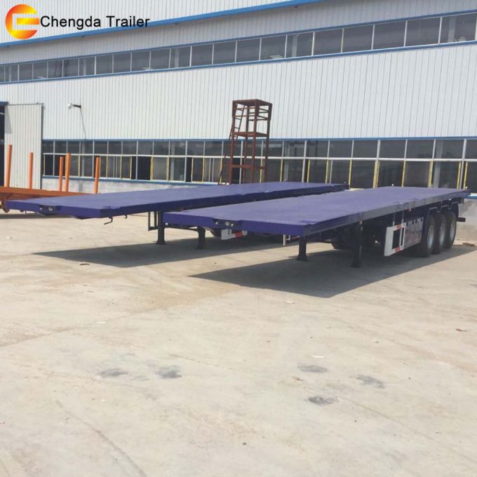 Container Semi Trailer, Utility Skeleton Truck Trailer 