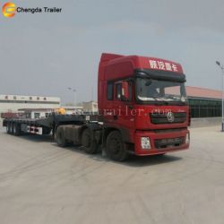 3 Axles 60ton Low Bed Truck Trailer