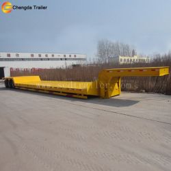 60 Ton 40 Ton Low Loading Semi Trailer Hot Sale