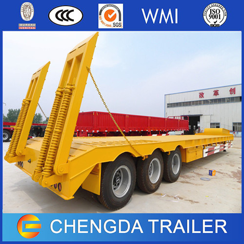 Heavy Equipment 50ton Low Bed Semi Trailer in Nigeria 