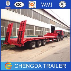 2017 Hot Sale Tri-Axle Low Loader Semi Trailer