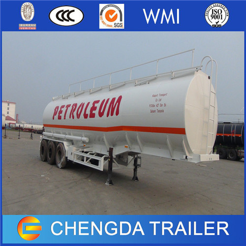 Triple Axles 42000 Litres Fuel Crude Oil Diesel Tank Tanker Semi Trailer for Sale 