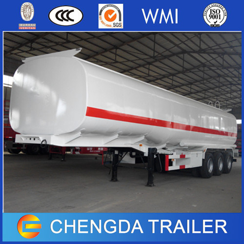 Chinese Tri Axles 42000L Oil Fuel Tank Trailer for Sale 