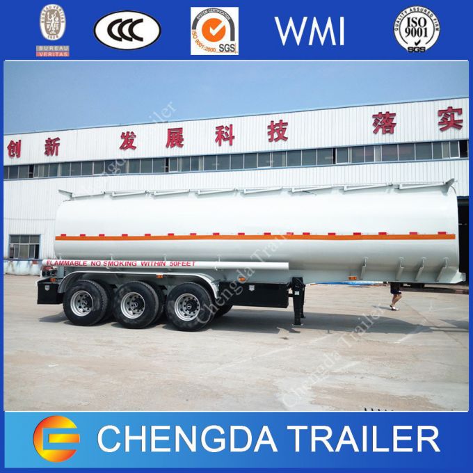 40000ltrs Tanker, 45ton Oil Transport Tanker Trailer Export to Nigeria 