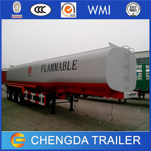 40000-50000 Liter Fuel Tank Semi Trailer Diesel Oil Transportation Trailer 