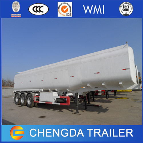 60m3 Axles 4 Compartments Fuel Tanker Trailer 