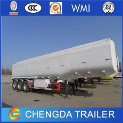 60m3 Axles 4 Compartments Fuel Tanker Trailer