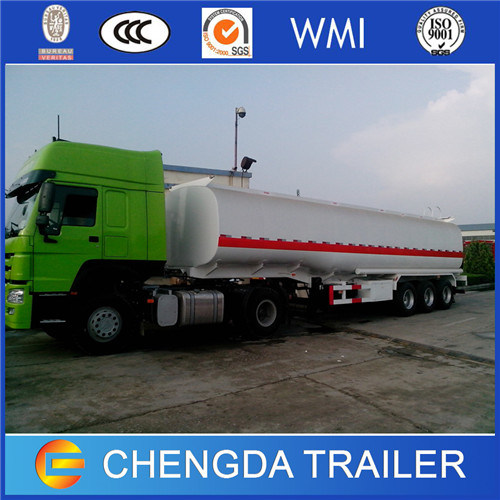 3axles Tractor Fuel Truck Fuel Tank Semi Trailer Petroleum Tanker 