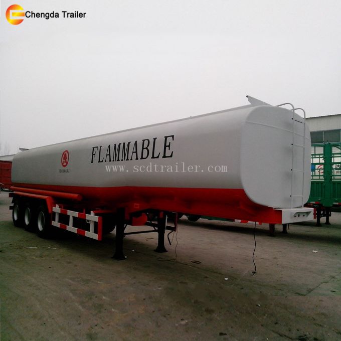 Large Capacity 3 Axles Tanker Trailers for Sale 