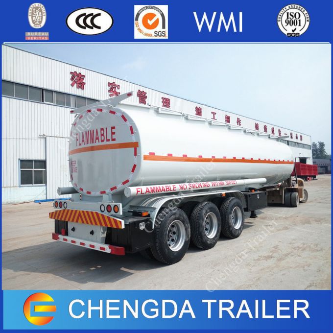 40ton 45000L Oil Transport Tanker Semi Trailer for Sale 