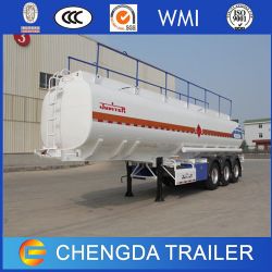 42000L Stainless Steel Fuel Tanker Trailer for Sale