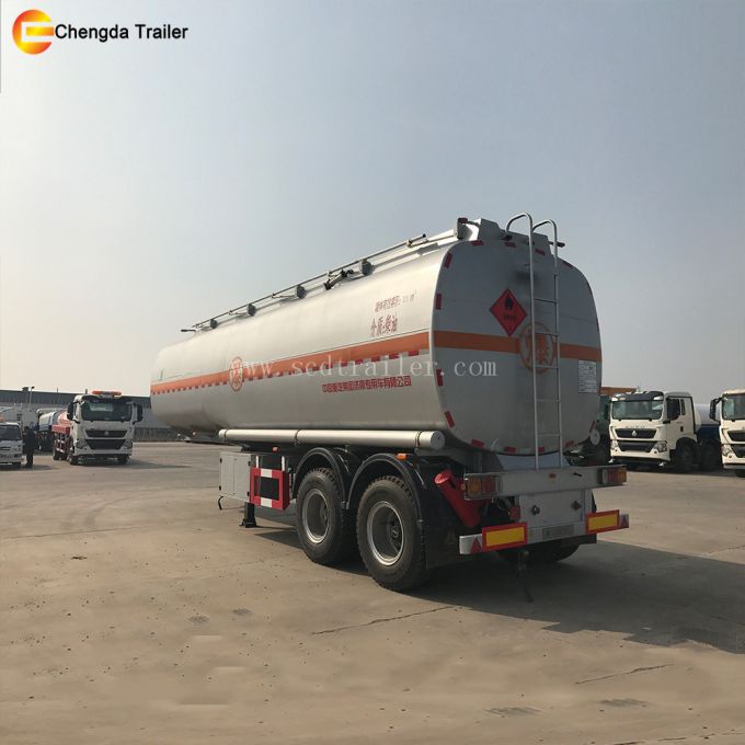 3 Axles Stainless Steel Tanker Trailer 