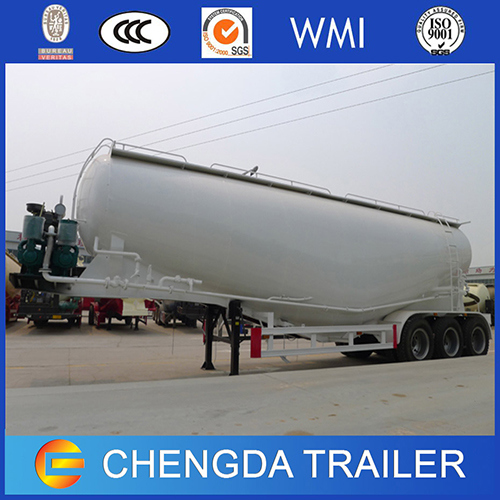 3 Axles 30m3 40m3 50m3 60m3 Bulk Cement Tanker Trailer 