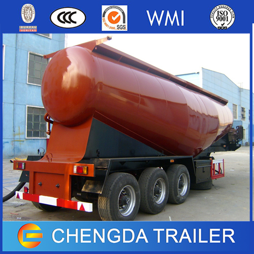 3 Axle Trailer Bulk Cement Tank for Tractor 